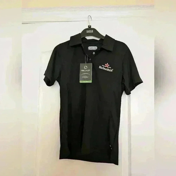 Women's Heineken on your golf shirt size  small - Picture 1 of 6